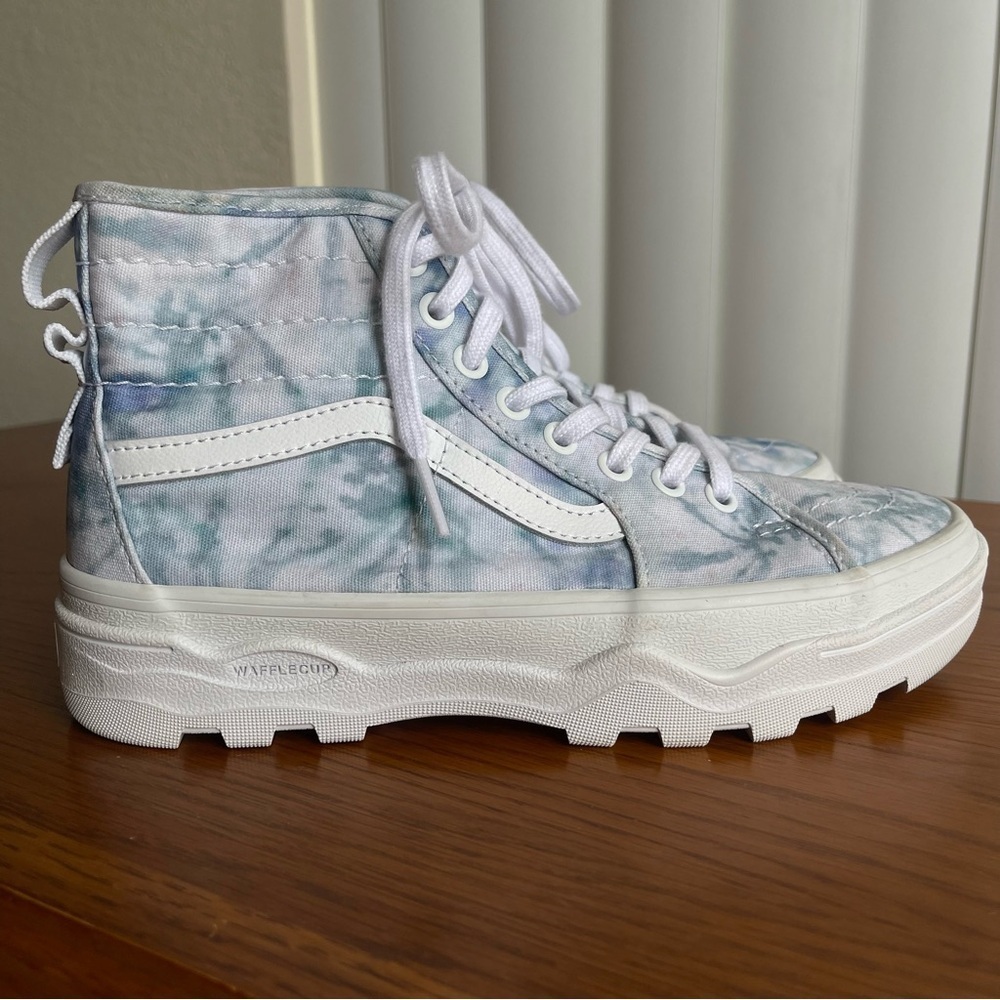Vans Sentry Sk8-Hi Wafflecup Shoes Pastel Tie Dye Women’s 7/Men’s 5.5 - Picture 4 of 13